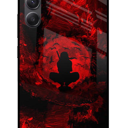 Itachi Uchiha Samsung A34 5G Glass Case Back Cover by Casekaro