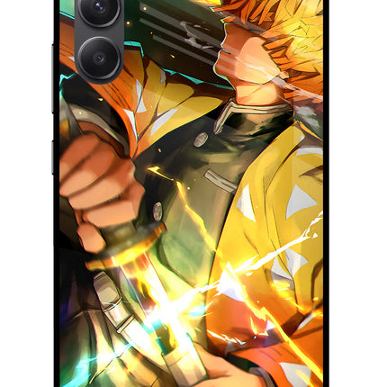 Demon Slayer Samsung A34 5G Glass Case