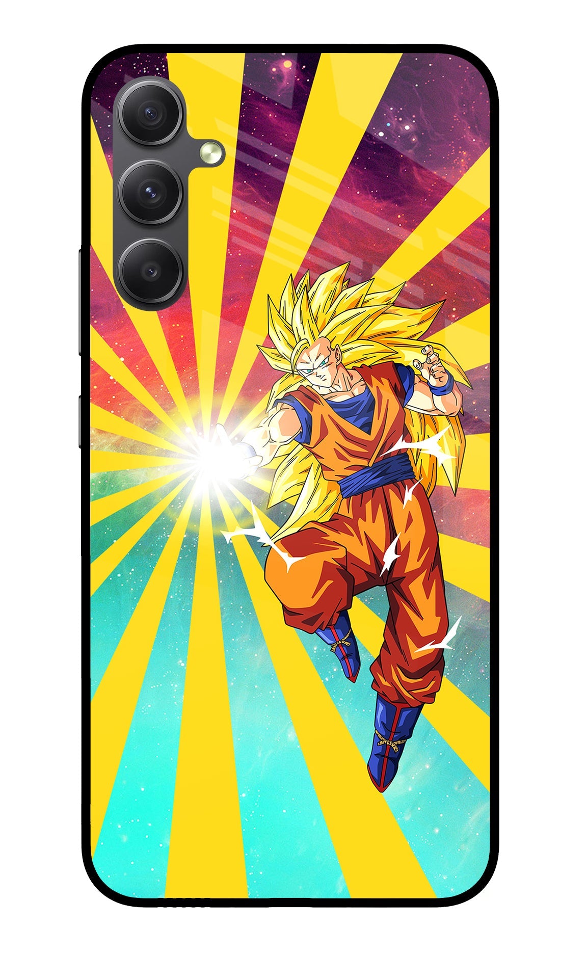 Goku Super Saiyan Samsung A34 5G Glass Case