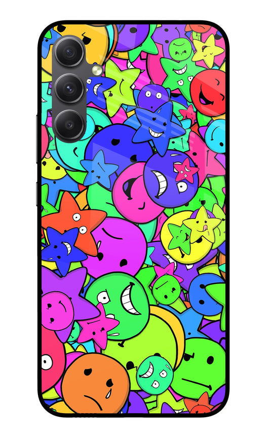 Fun Doodle Samsung A34 5G Glass Case