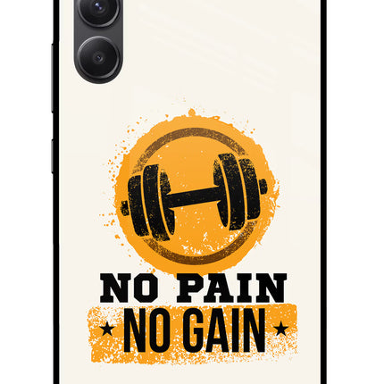 No Pain No Gain Samsung A34 5G Glass Case