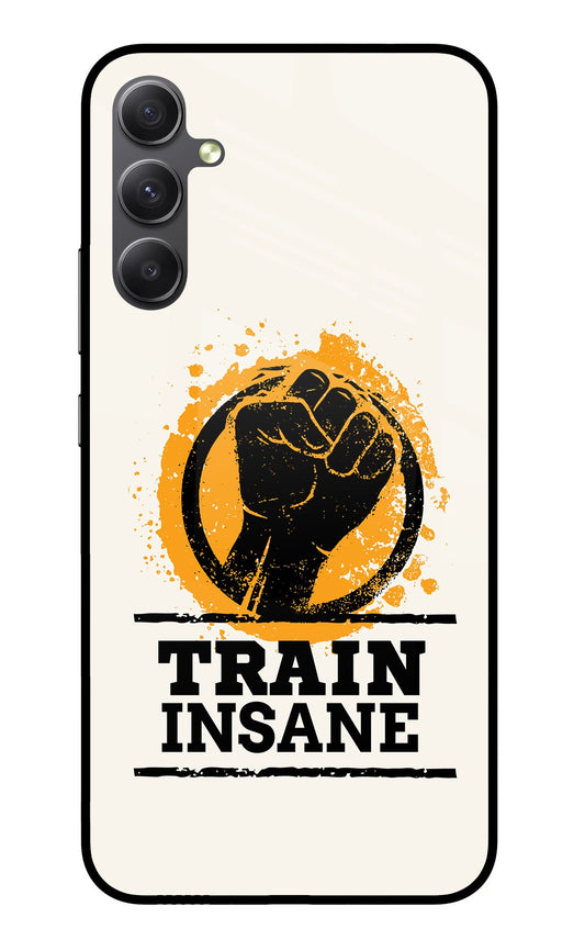 Train Insane Samsung A34 5G Glass Case