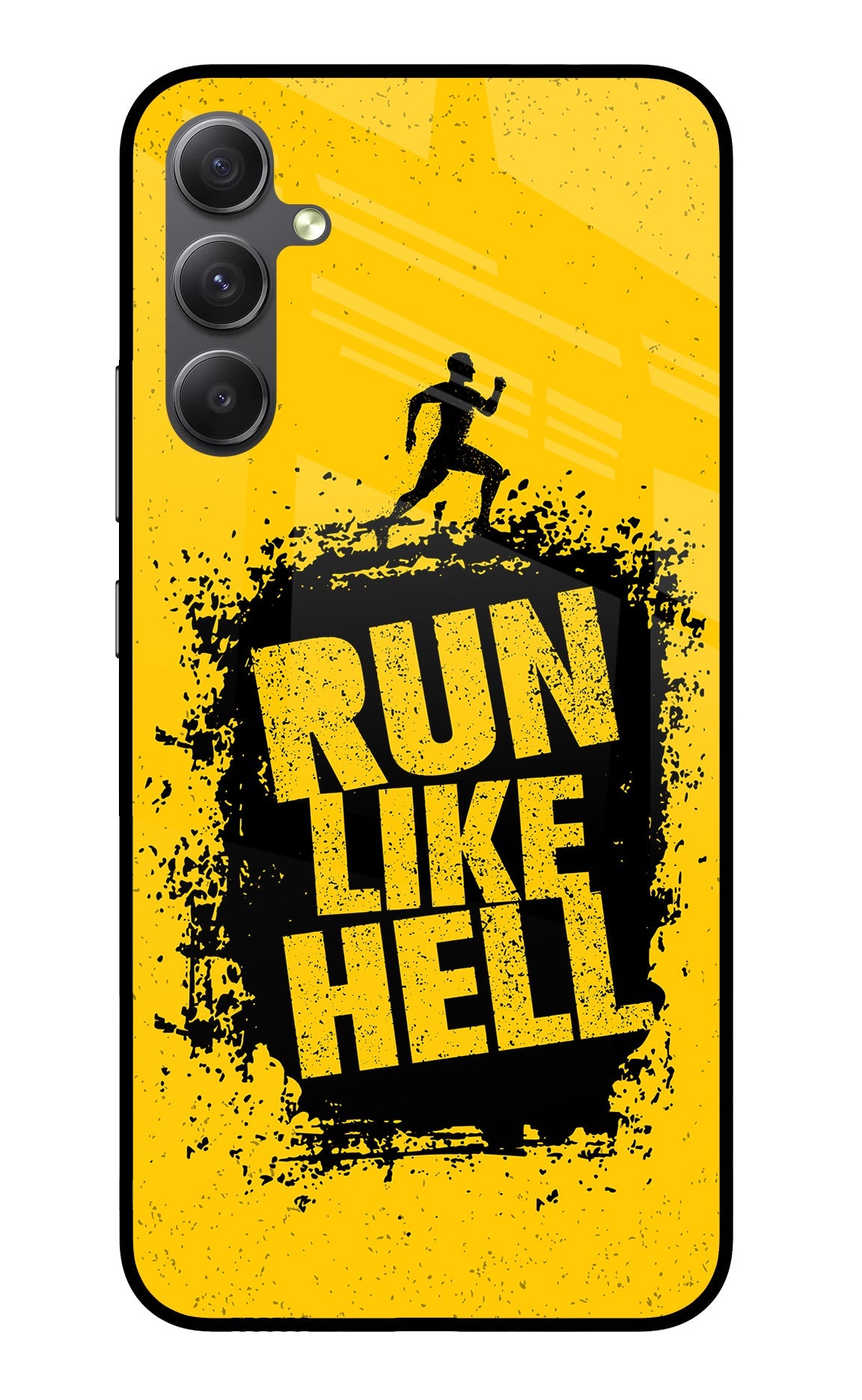 Run Like Hell Samsung A34 5G Back Cover