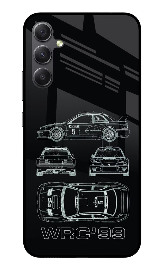 WRC'99 Samsung A34 5G Glass Case