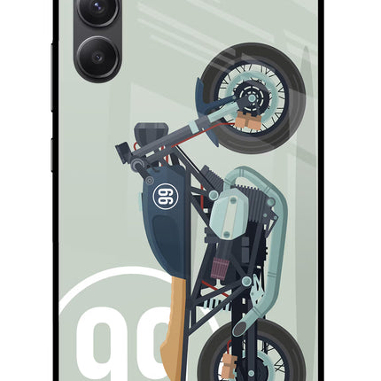 Classic Cafe Racer 99 Samsung A34 5G Glass Case