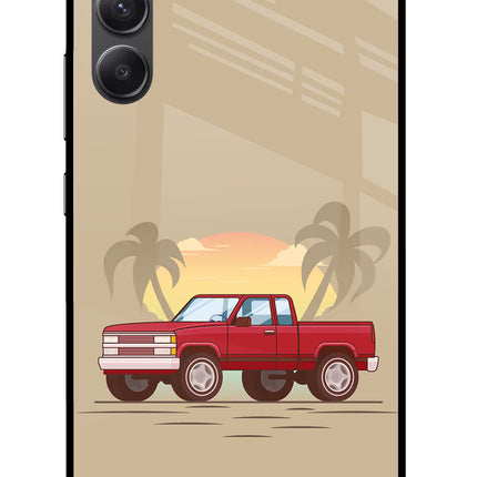 Desert Classic Drive Samsung A34 5G Glass Case