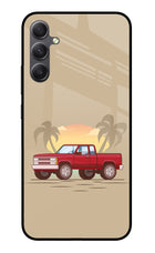 Desert Classic Drive Samsung A34 5G Glass Case