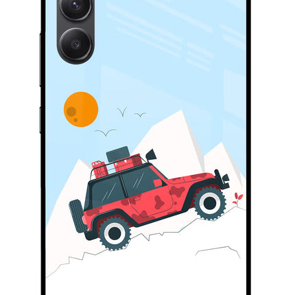 Mountain Trail Beast Samsung A34 5G Glass Case