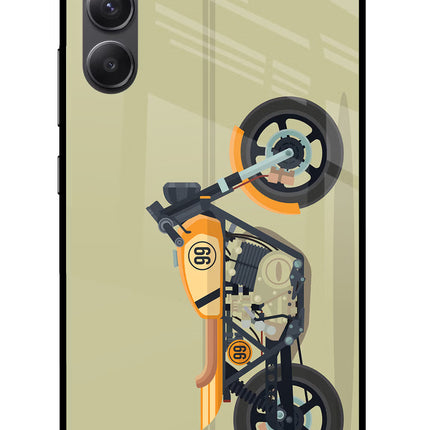 Vertical Speedster Samsung A34 5G Glass Case