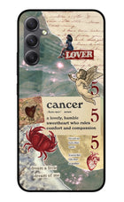 Cancer Zodiac Samsung A34 5G Glass Case