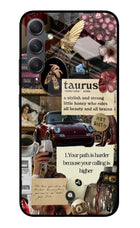 Taurus Zodiac Samsung A34 5G Glass Case