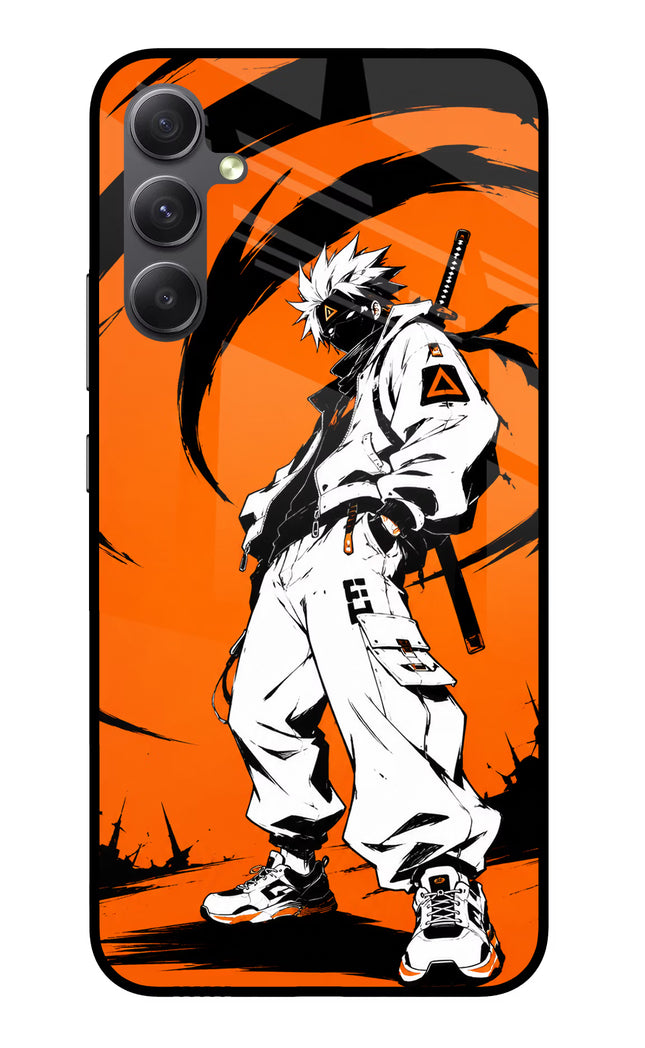 Street Samurai  Samsung A34 5G Glass Case