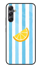 Summer Lemon Samsung A34 5G Glass Case