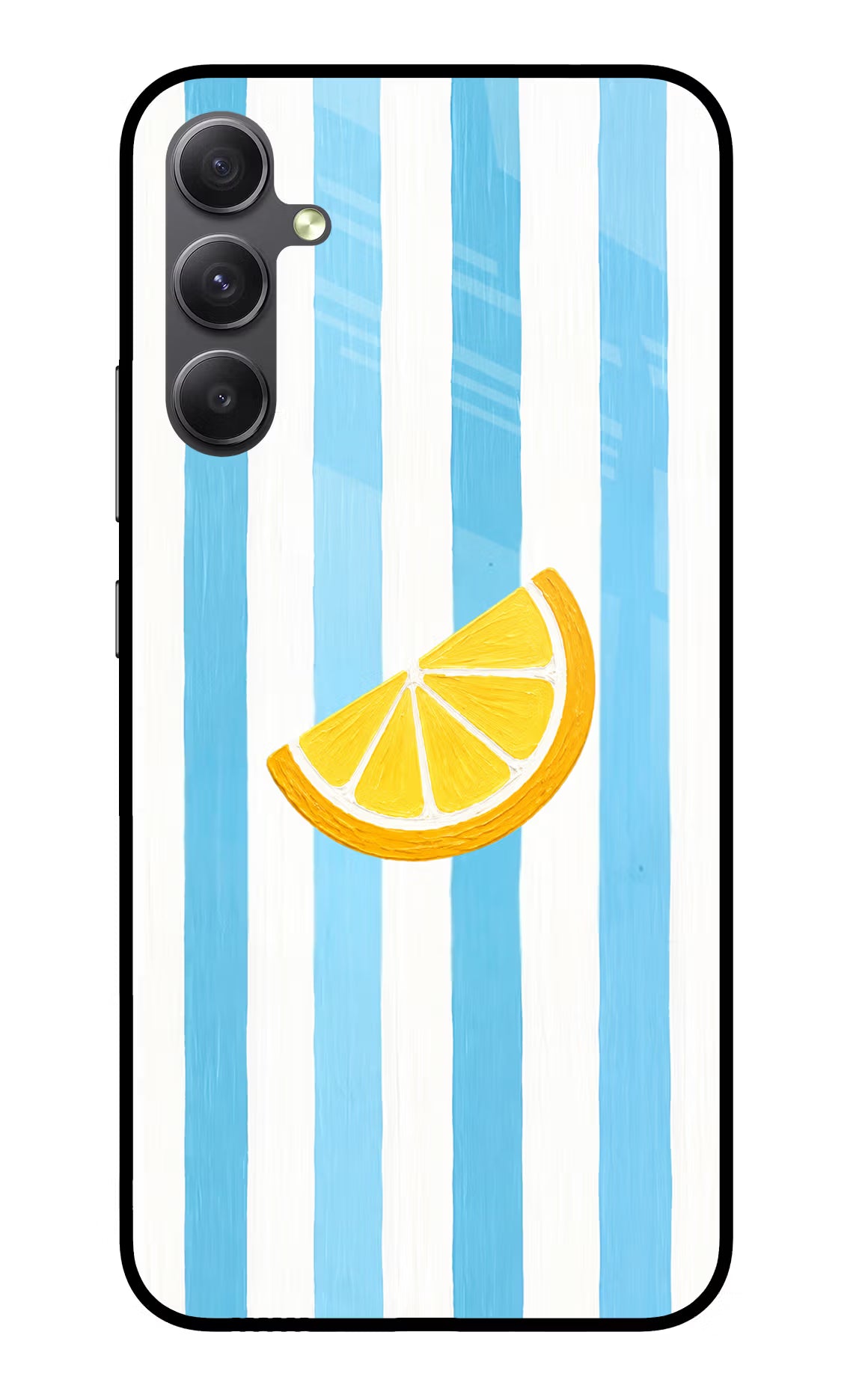 Summer Lemon Samsung A34 5G Glass Case
