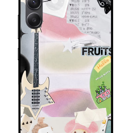 Softcore case Samsung A34 5G Glass Case