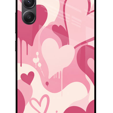 Hearty case Samsung A34 5G Glass Case