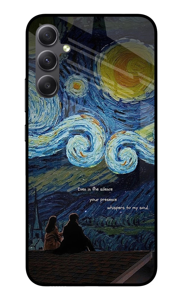 Softcore Samsung A34 5G Glass Case