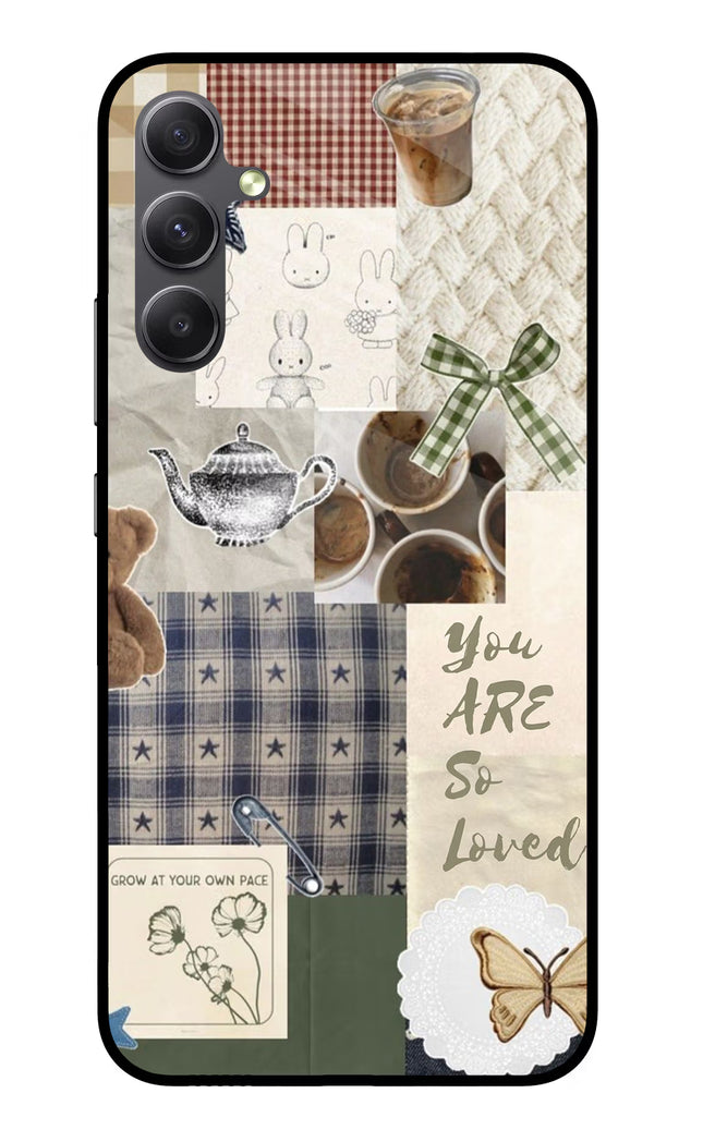 Cookie Samsung A34 5G Glass Case