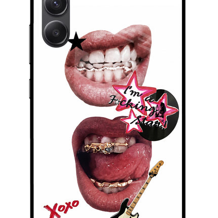 Rockstar Samsung A34 5G Glass Case