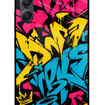 Graffiti Vibe Samsung A34 5G Glass Case