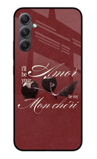 Velvet Cherry Samsung A34 5G Glass Case