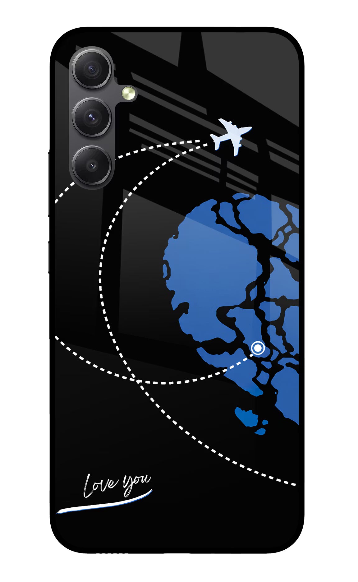 Love Orbit Samsung A34 5G Glass Case