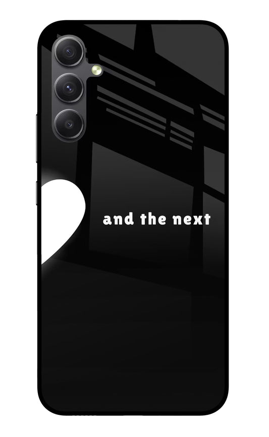 Next World Samsung A34 5G Glass Case