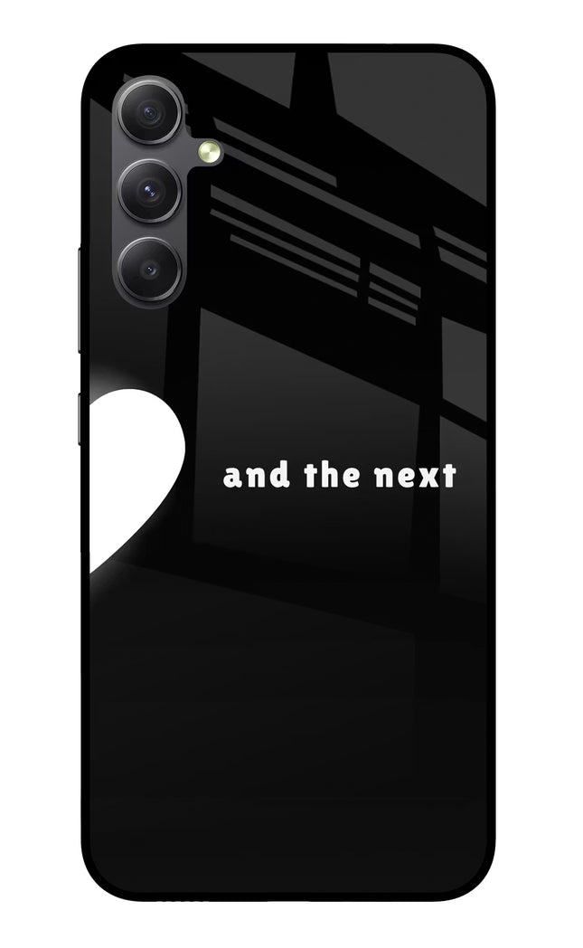 Next World Samsung A34 5G Glass Case