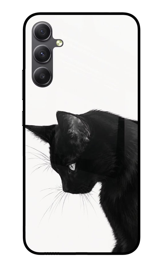 Shadow Gaze Samsung A34 5G Glass Case