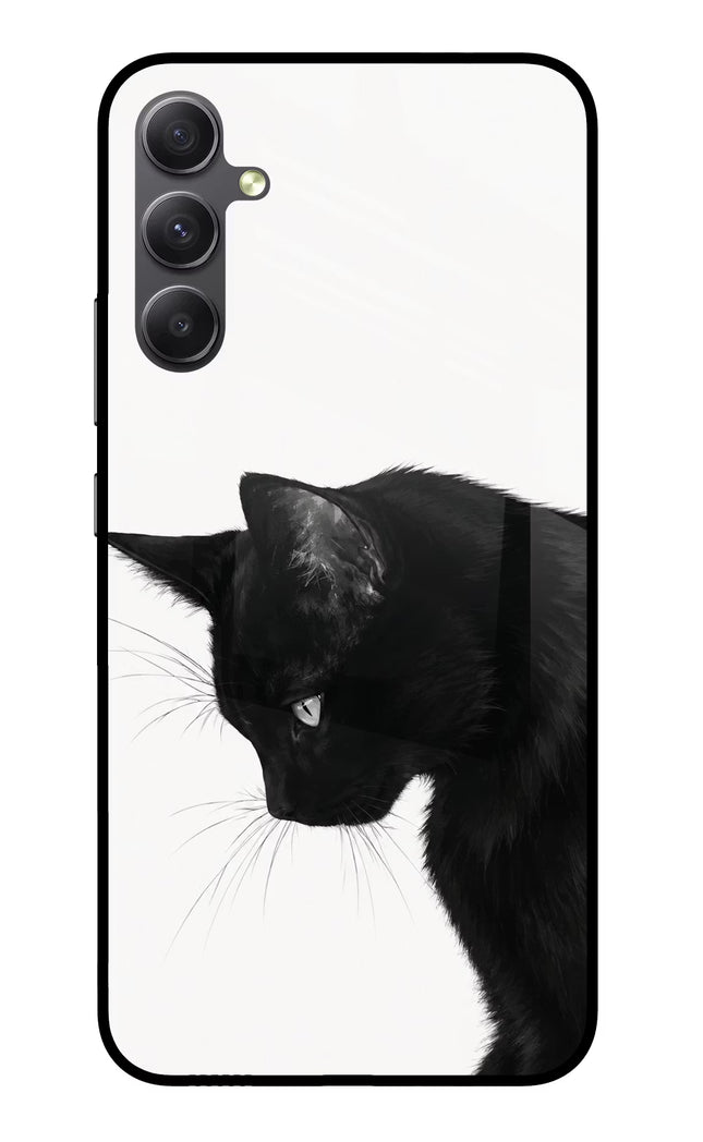 Shadow Gaze Samsung A34 5G Glass Case