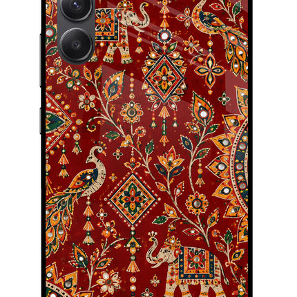 Laal Riwaaz Samsung A34 5G Glass Case