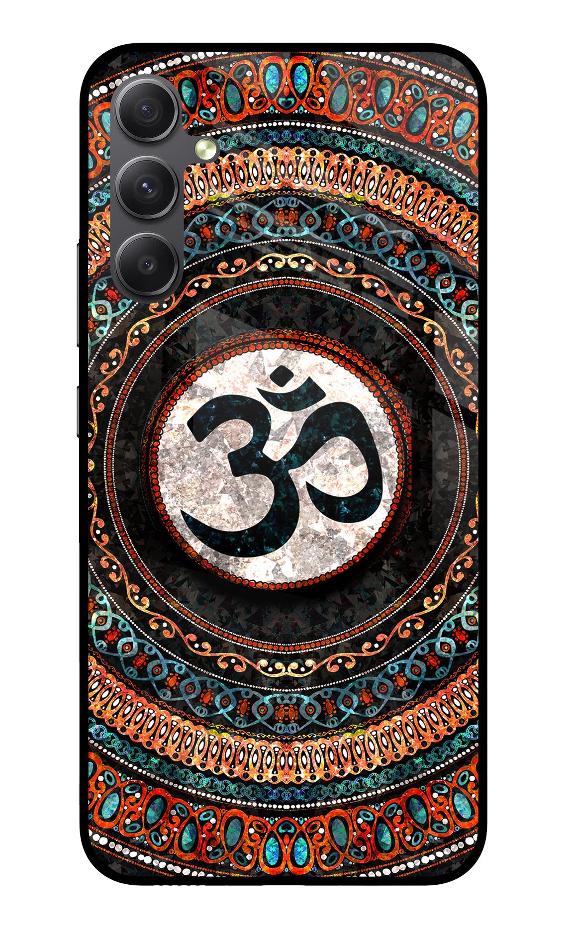 Om Culture Samsung A34 5G Glass Case