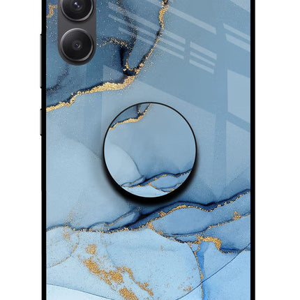 Blue Marble Samsung A34 5G Glass Case