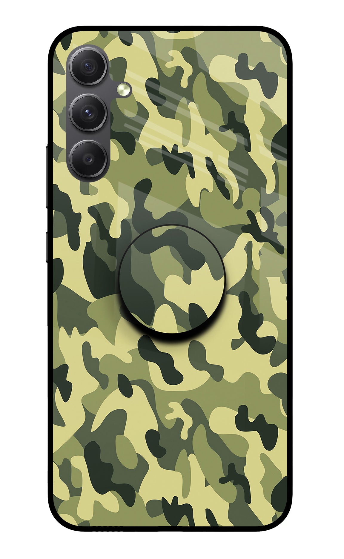 Camouflage Samsung A34 5G Pop Case