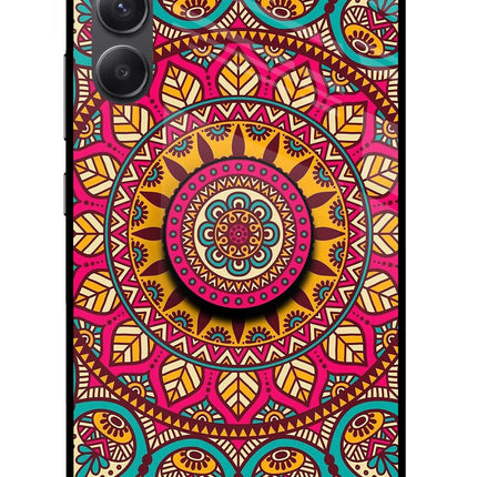 Mandala Samsung A34 5G Glass Case