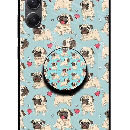Pug Dog Samsung A34 5G Glass Case