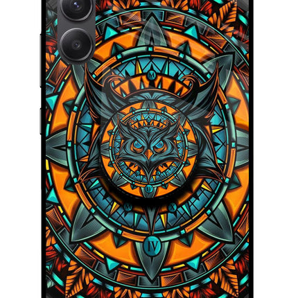 Angry Owl Samsung A34 5G Glass Case