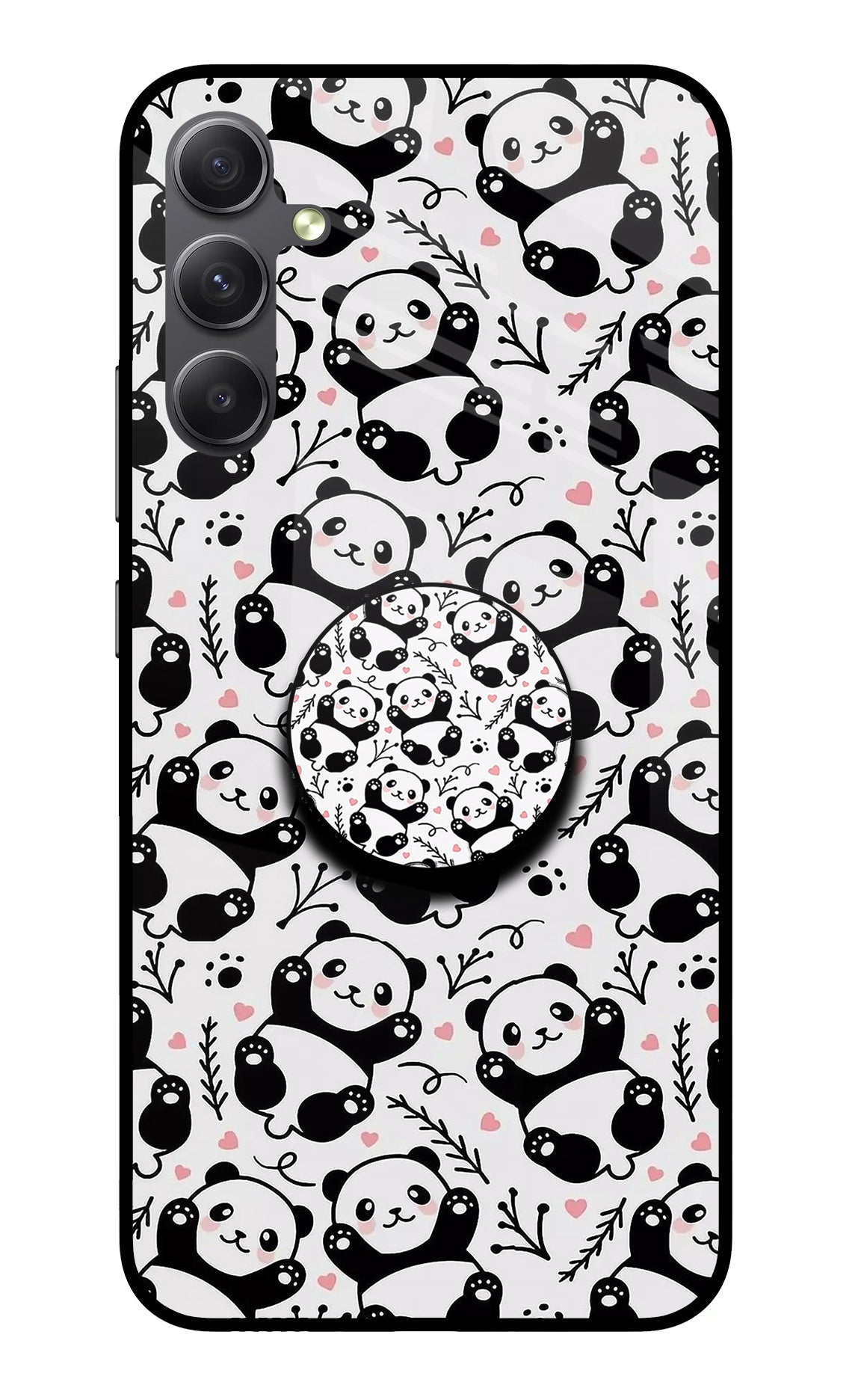 Cute Panda Samsung A34 5G Pop Case