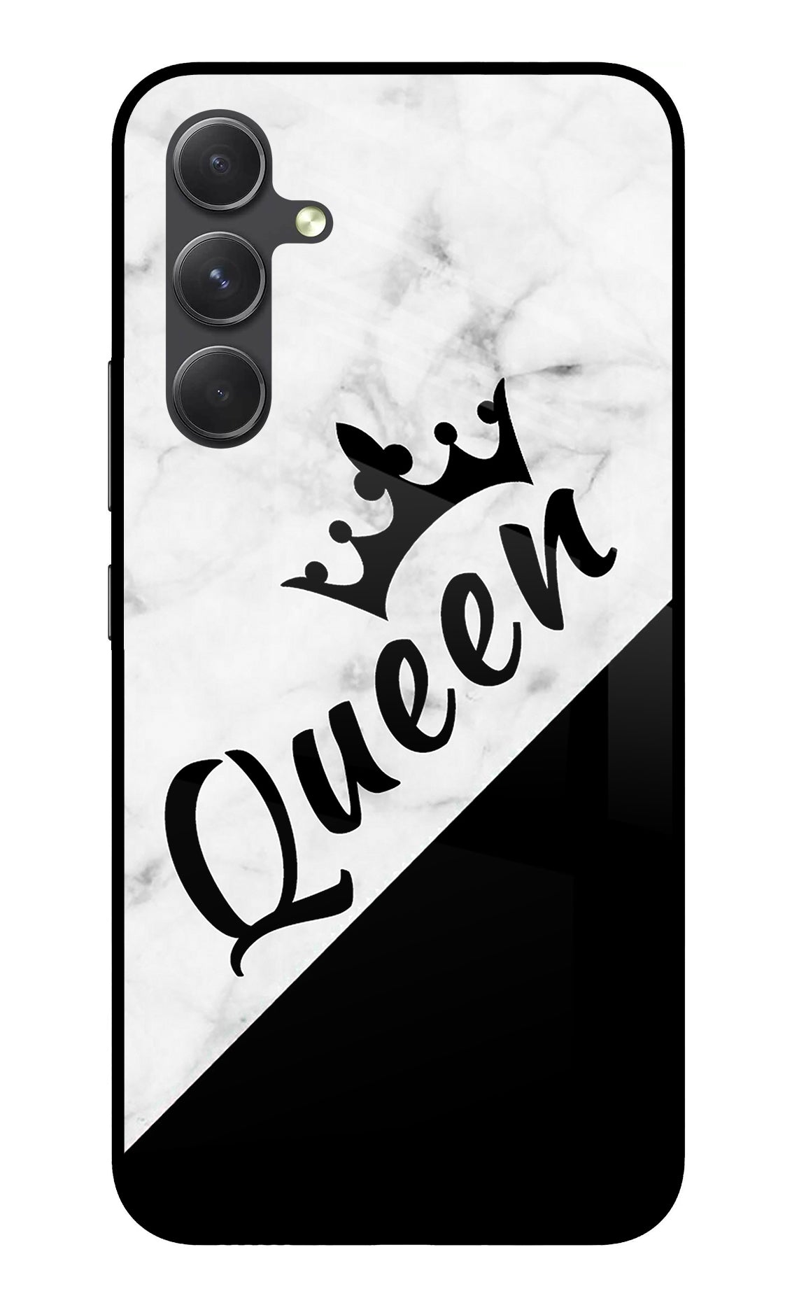 Queen Samsung A54 5G Glass Case
