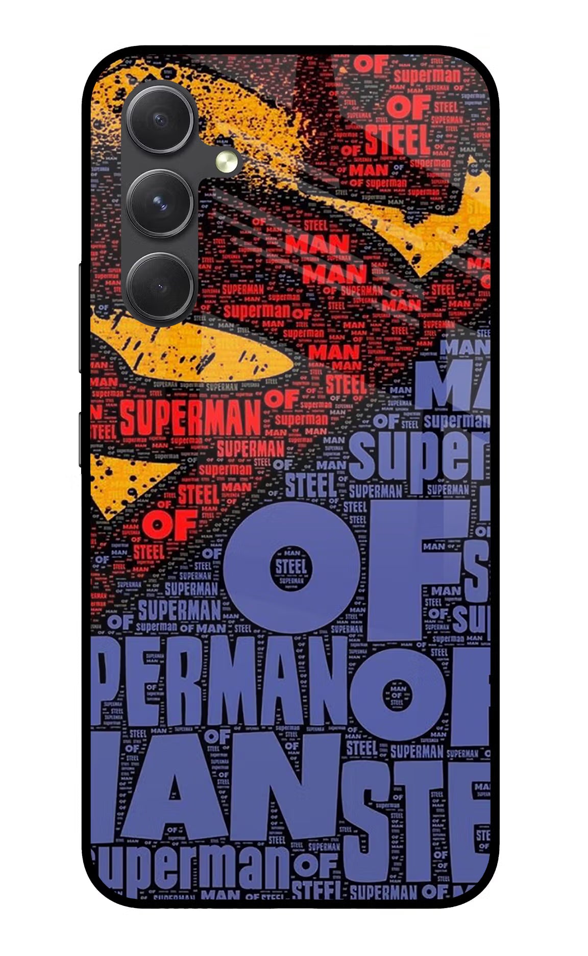 Superman Samsung A54 5G Glass Case Back Cover by Casekaro
