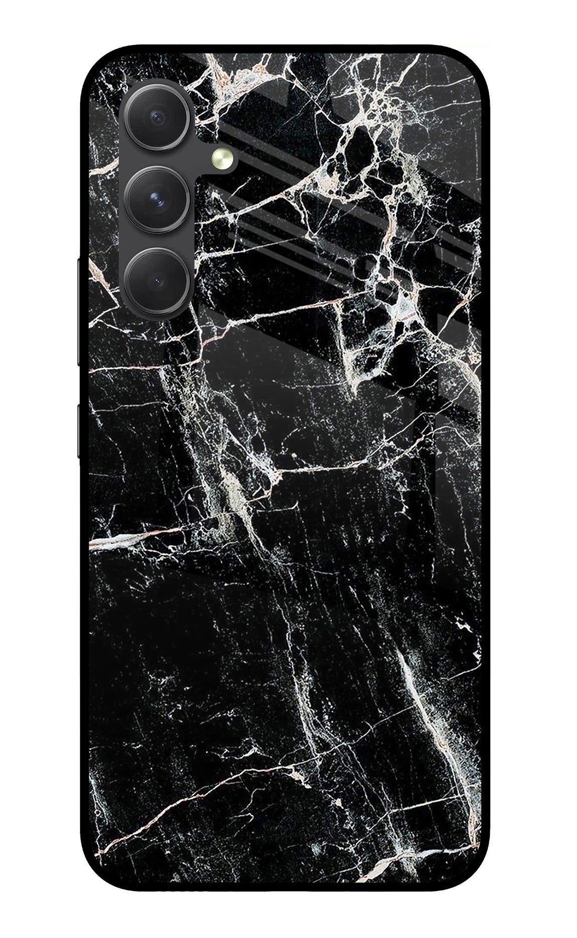 Black Marble Texture Samsung A54 5G Back Cover