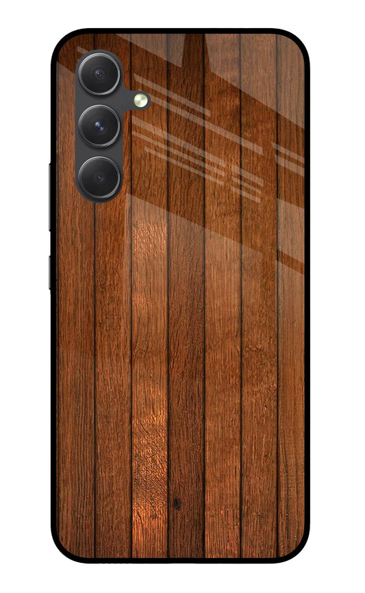 Wooden Artwork Bands Samsung A54 5G Glass Case