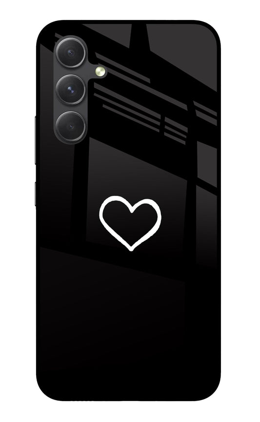 Heart Samsung A54 5G Glass Case