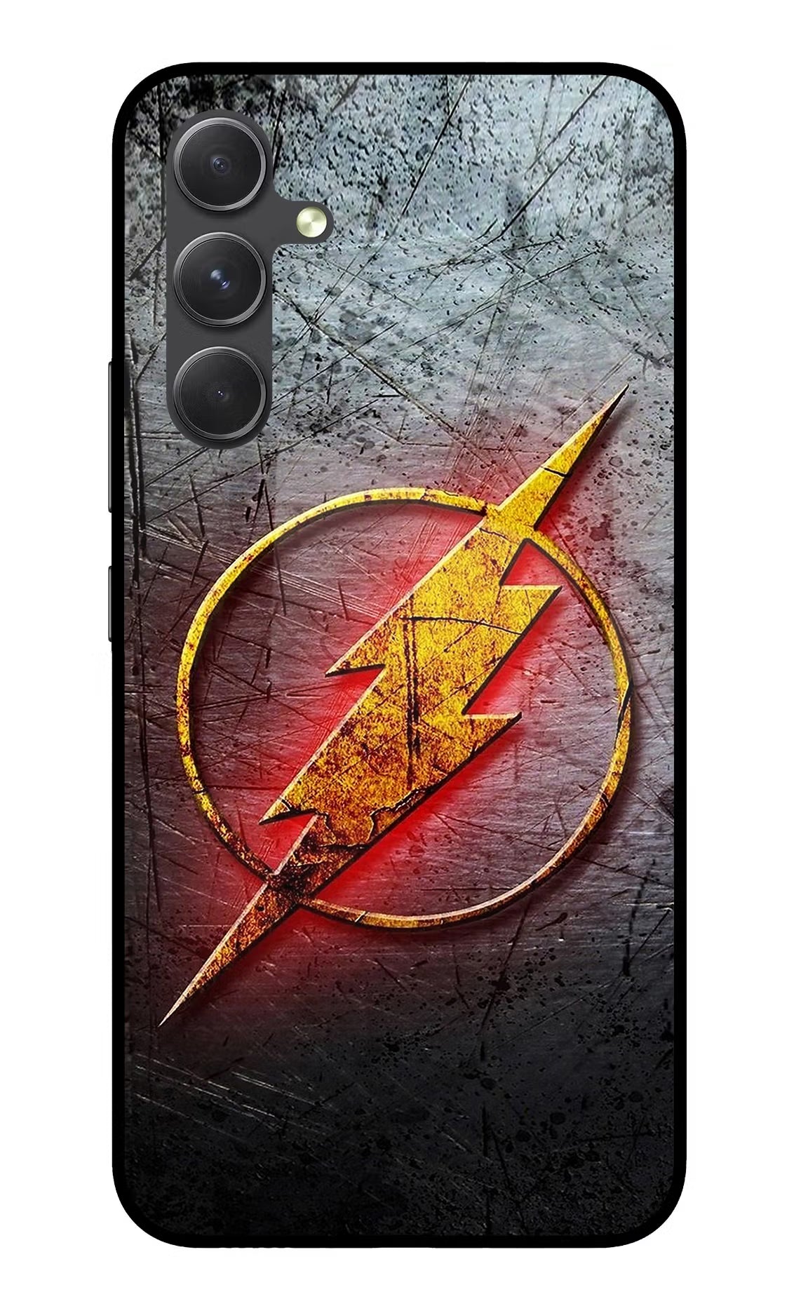 Flash Samsung A54 5G Glass Case Back Cover by Casekaro