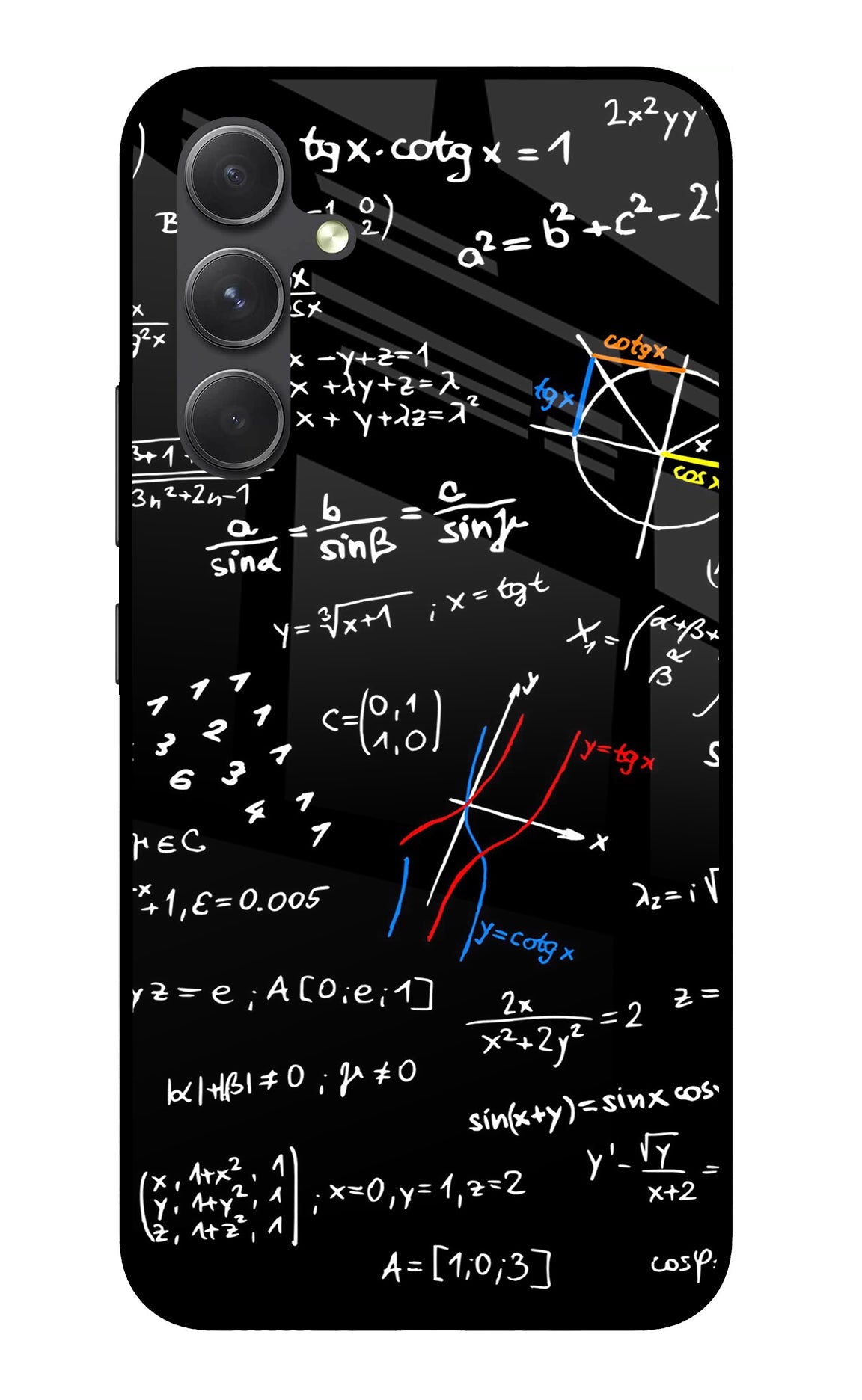 Mathematics Formula Samsung A54 5G Back Cover