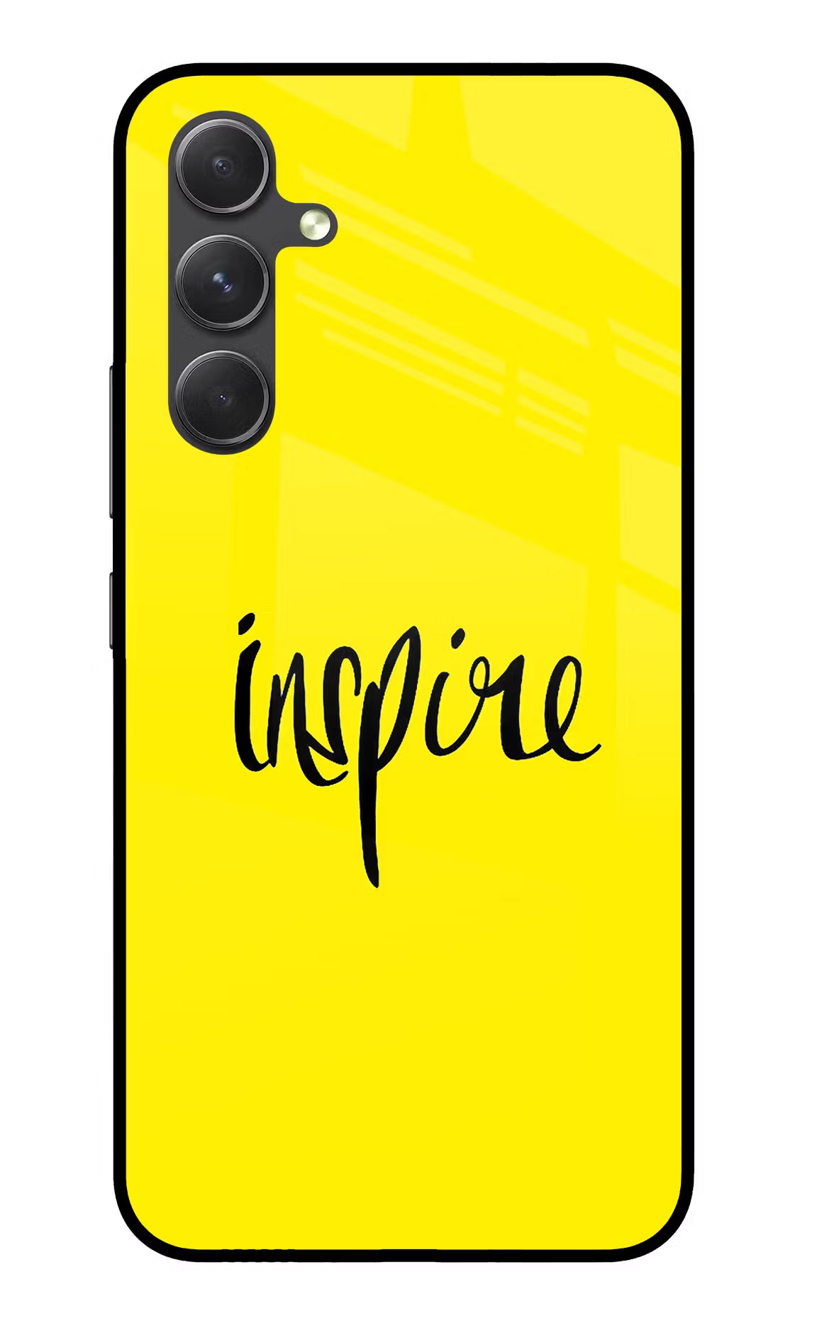 Inspire Samsung A54 5G Glass Case Back Cover by Casekaro
