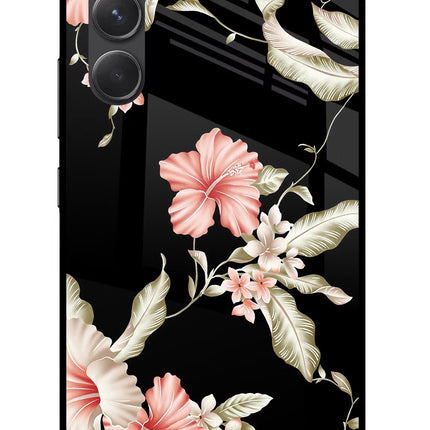 Flowers Samsung A54 5G Glass Case Back Cover by Casekaro