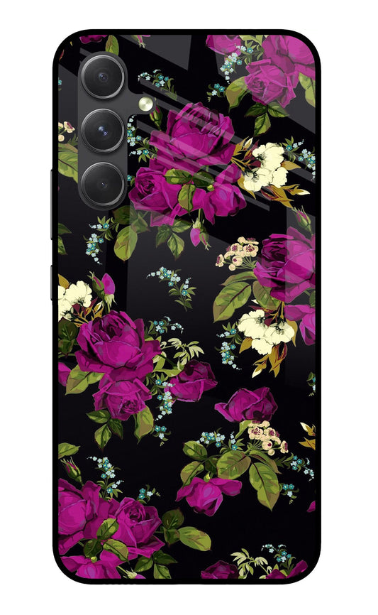 Flowers Samsung A54 5G Glass Case