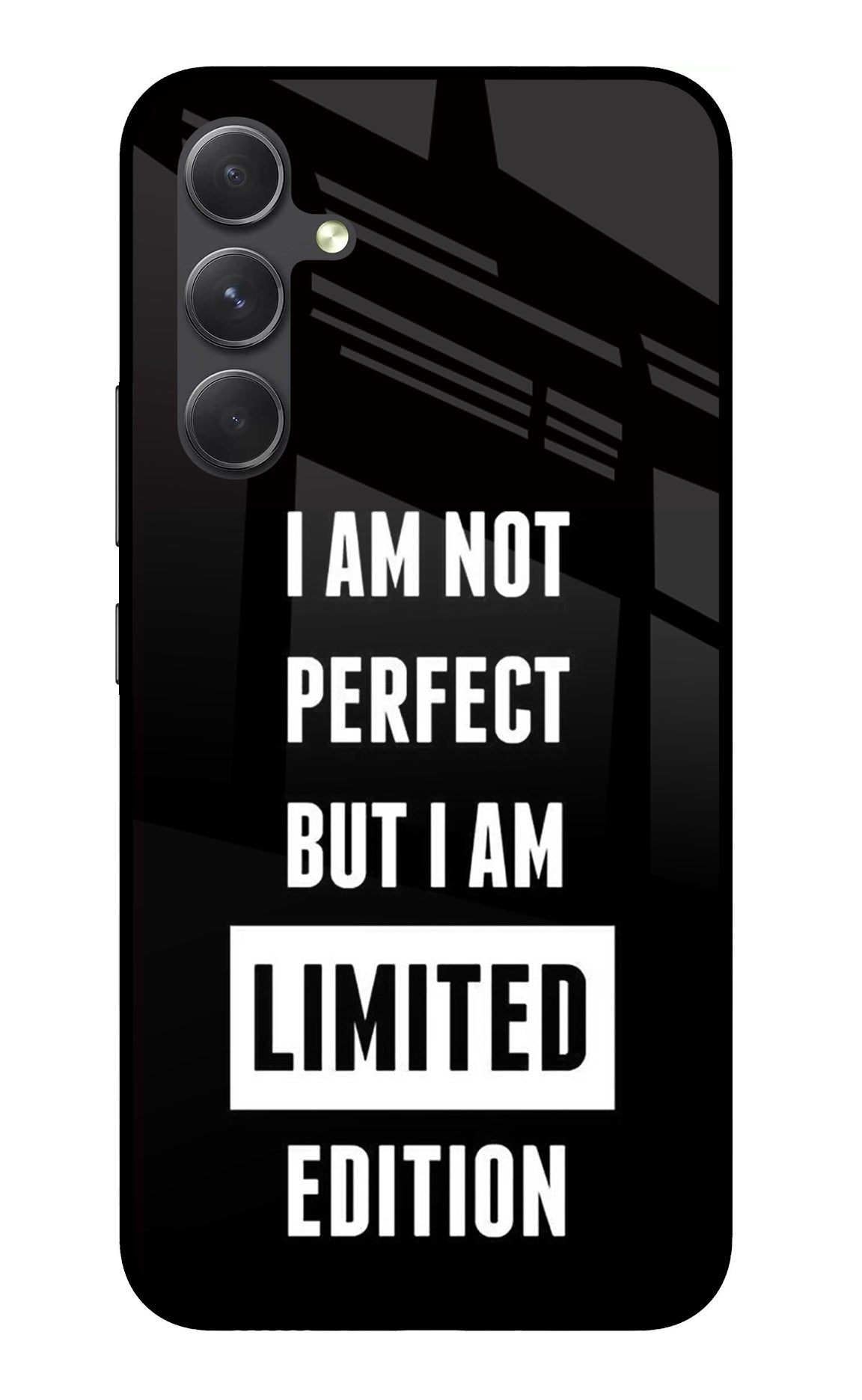 I Am Not Perfect But I Am Limited Edition Samsung A54 5G Back Cover