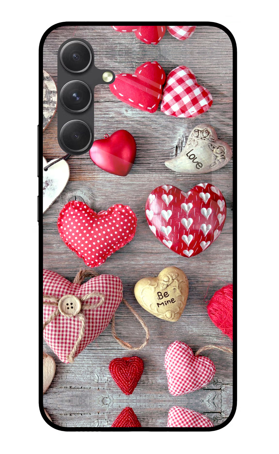 Love Wallpaper Samsung A54 5G Back Cover, Glass case